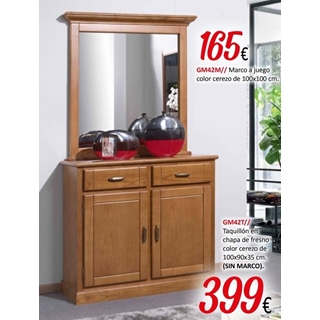 Marco en color cerezo - Imagen 1