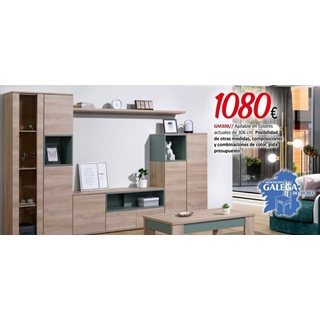 Mueble apilable de salón en colores actuales - Imagen 1